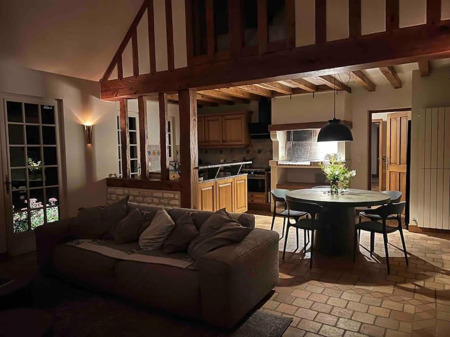 Вилла Longere Normande, Piscine Privee Chauffee Et Parc Saint-Pierre-des-Ifs  Экстерьер фото