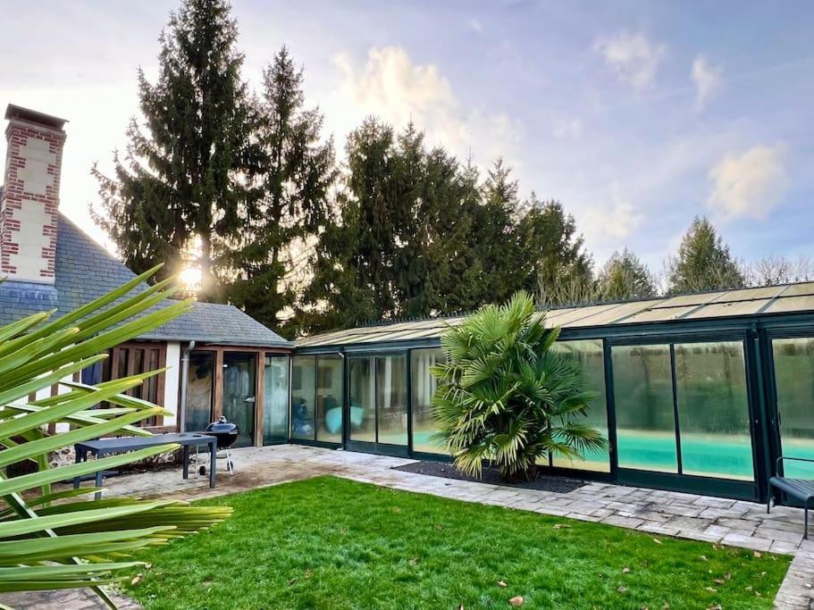 Вилла Longere Normande, Piscine Privee Chauffee Et Parc Saint-Pierre-des-Ifs  Экстерьер фото