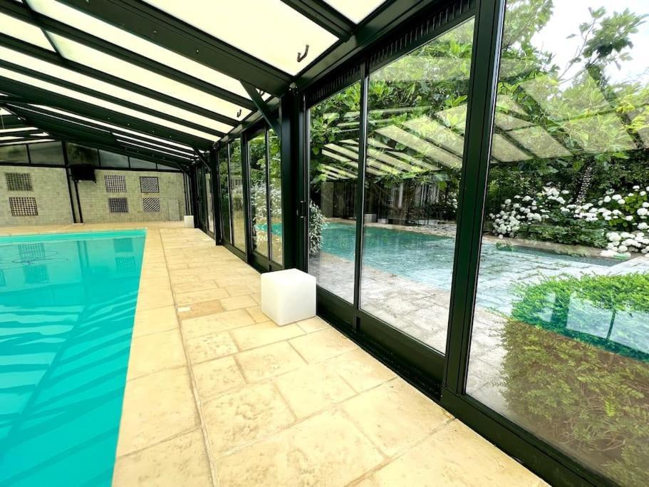 Вилла Longere Normande, Piscine Privee Chauffee Et Parc Saint-Pierre-des-Ifs  Экстерьер фото