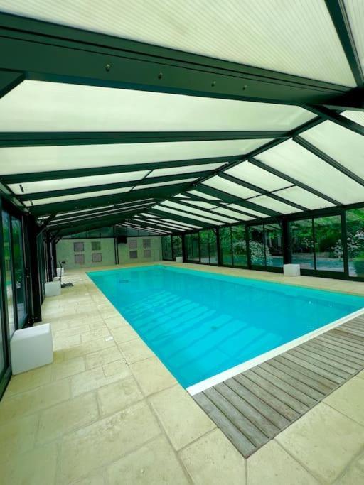 Вилла Longere Normande, Piscine Privee Chauffee Et Parc Saint-Pierre-des-Ifs  Экстерьер фото